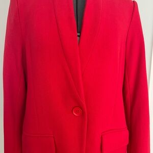 Women's Red Blazer